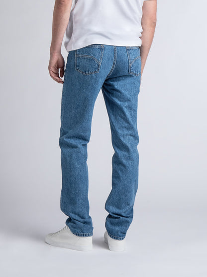 Jean droit taille haute clair - Célestin