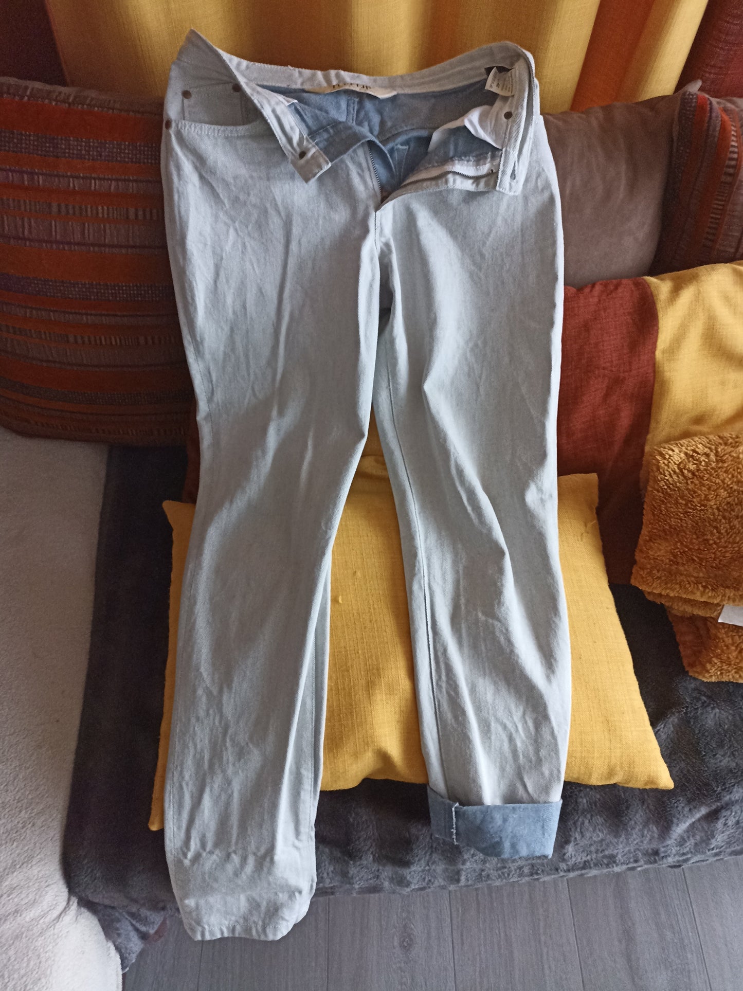 Jean mom taille haute blanc - Marthe