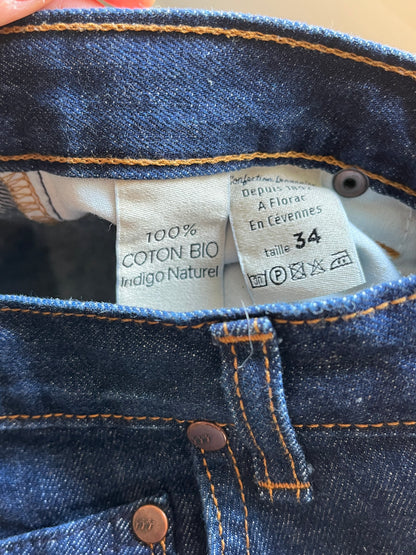 Jean mom taille haute Coton Bio - Marthe