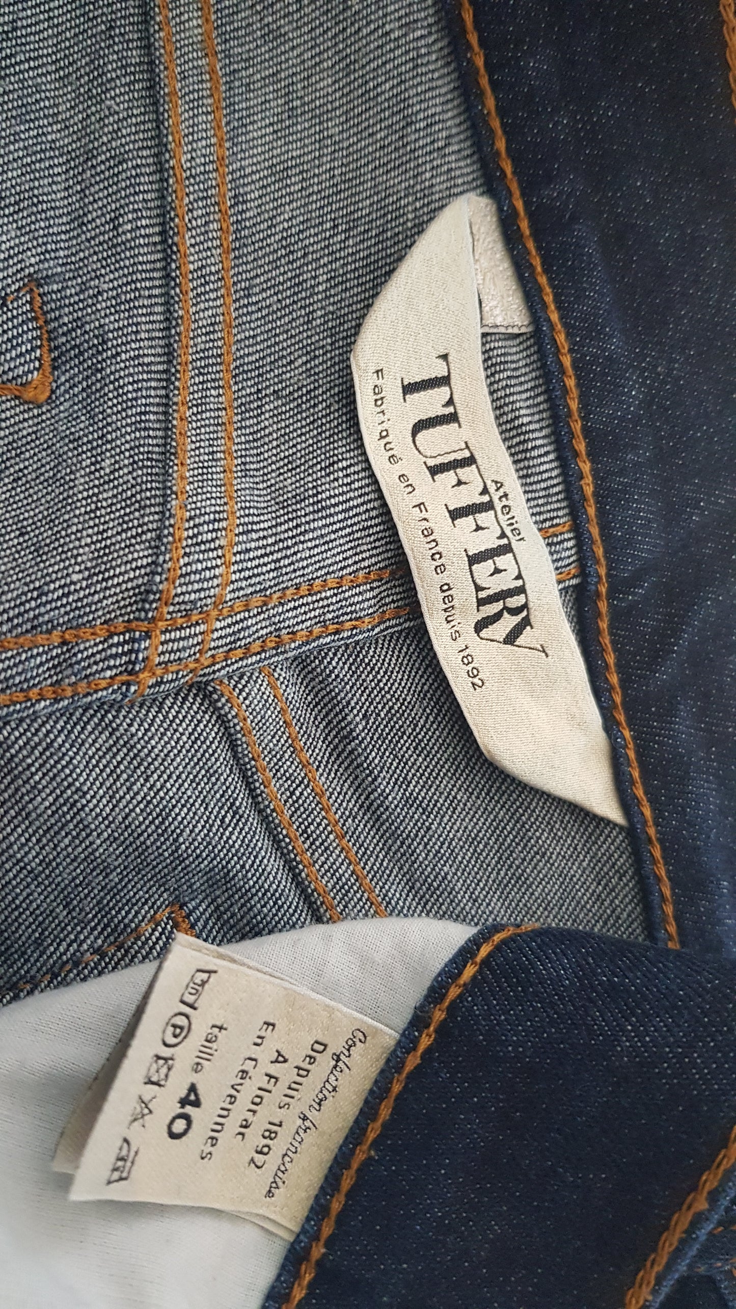 Jean ajusté taille standard France Rugby – Augusta