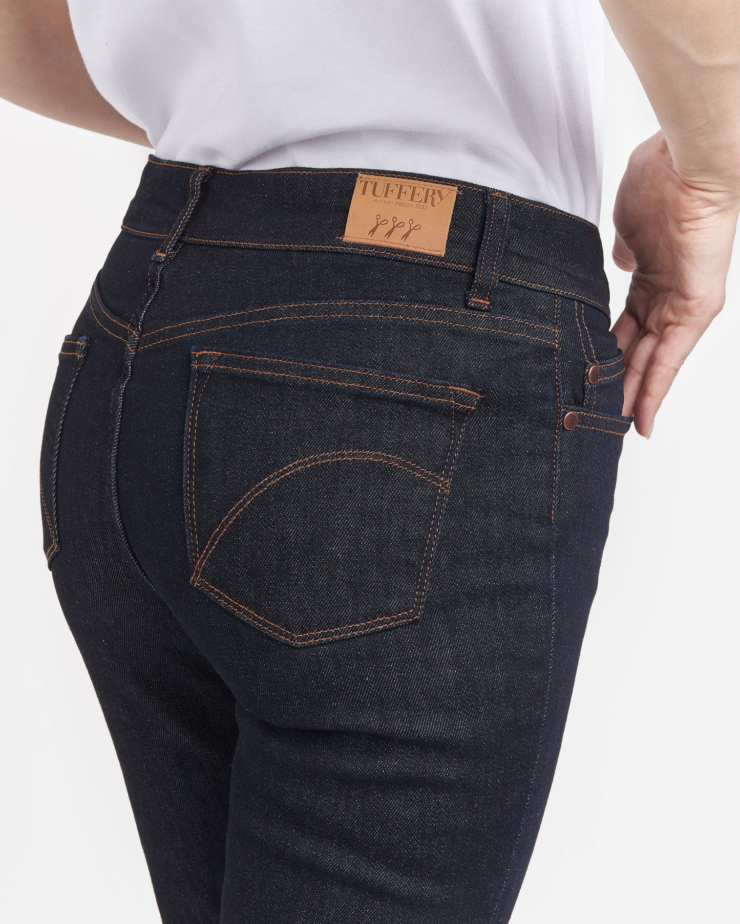 Jean coupe slim taille basse