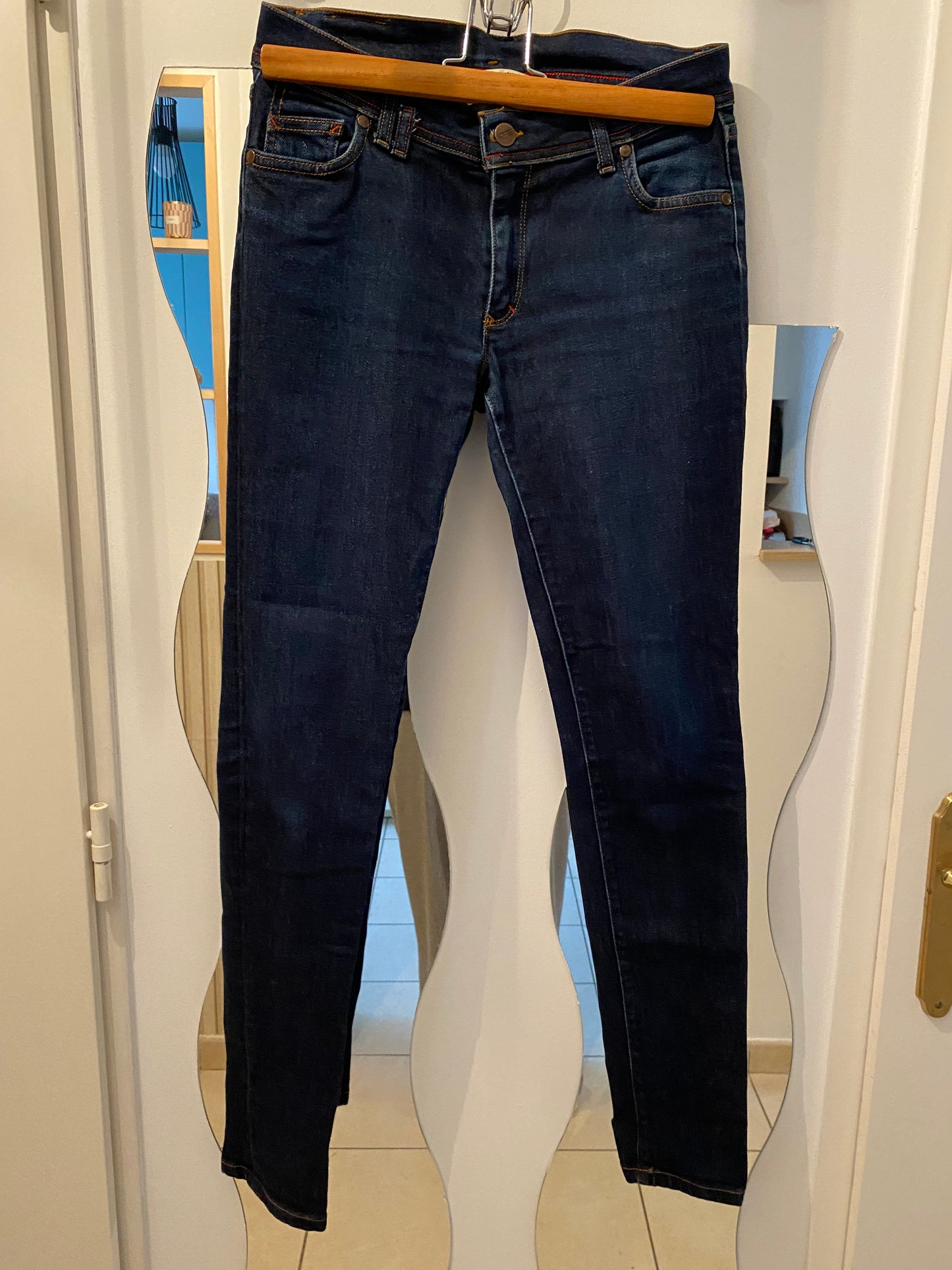 Jean slim taille standard Brut - Mathilde
