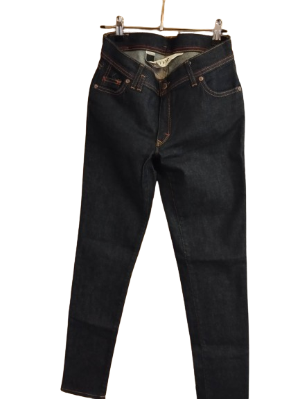 Jean femme slim taille standard Bleu - Mathilde