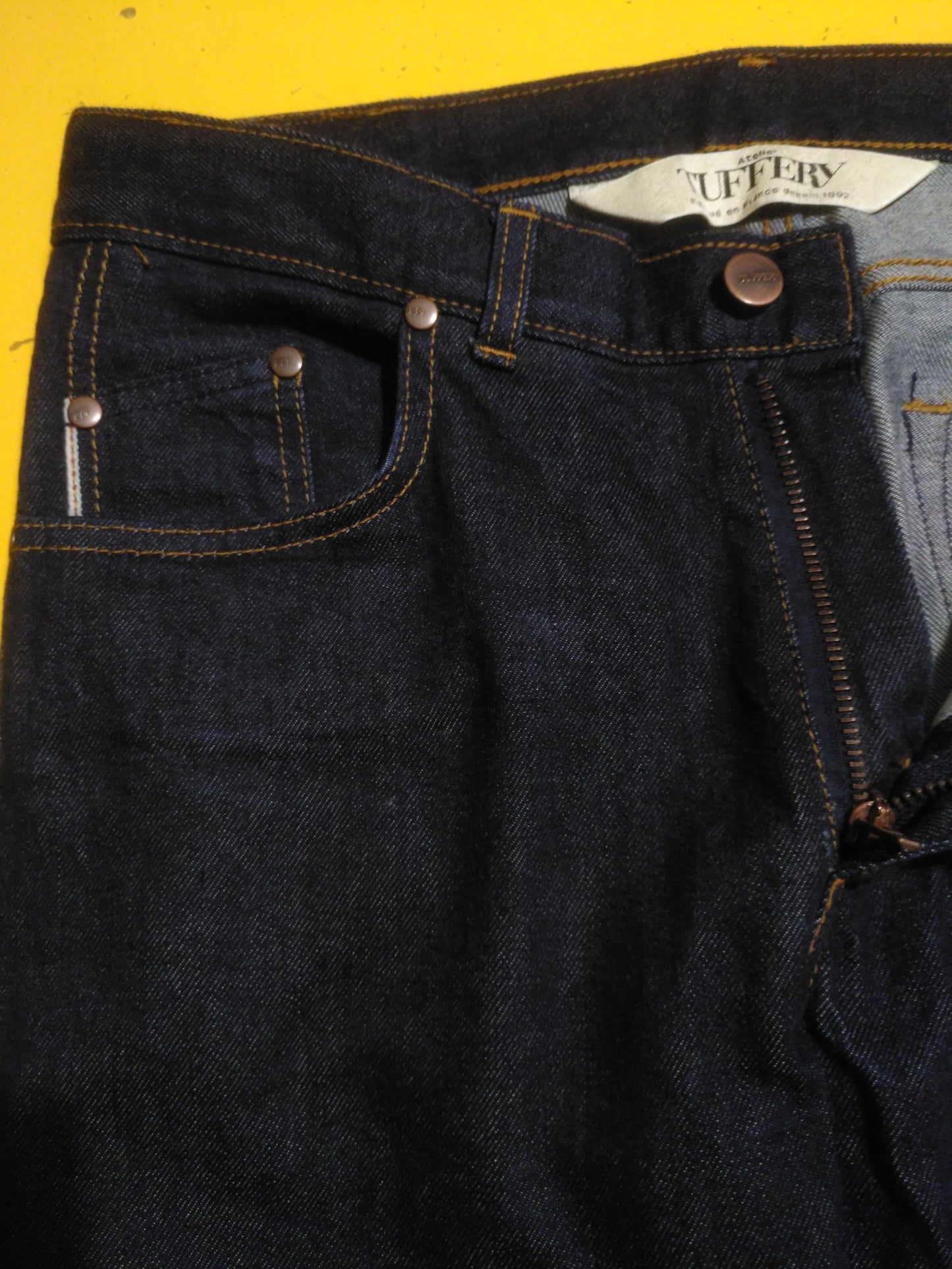Jean slim Brut Selvedge - Augustin