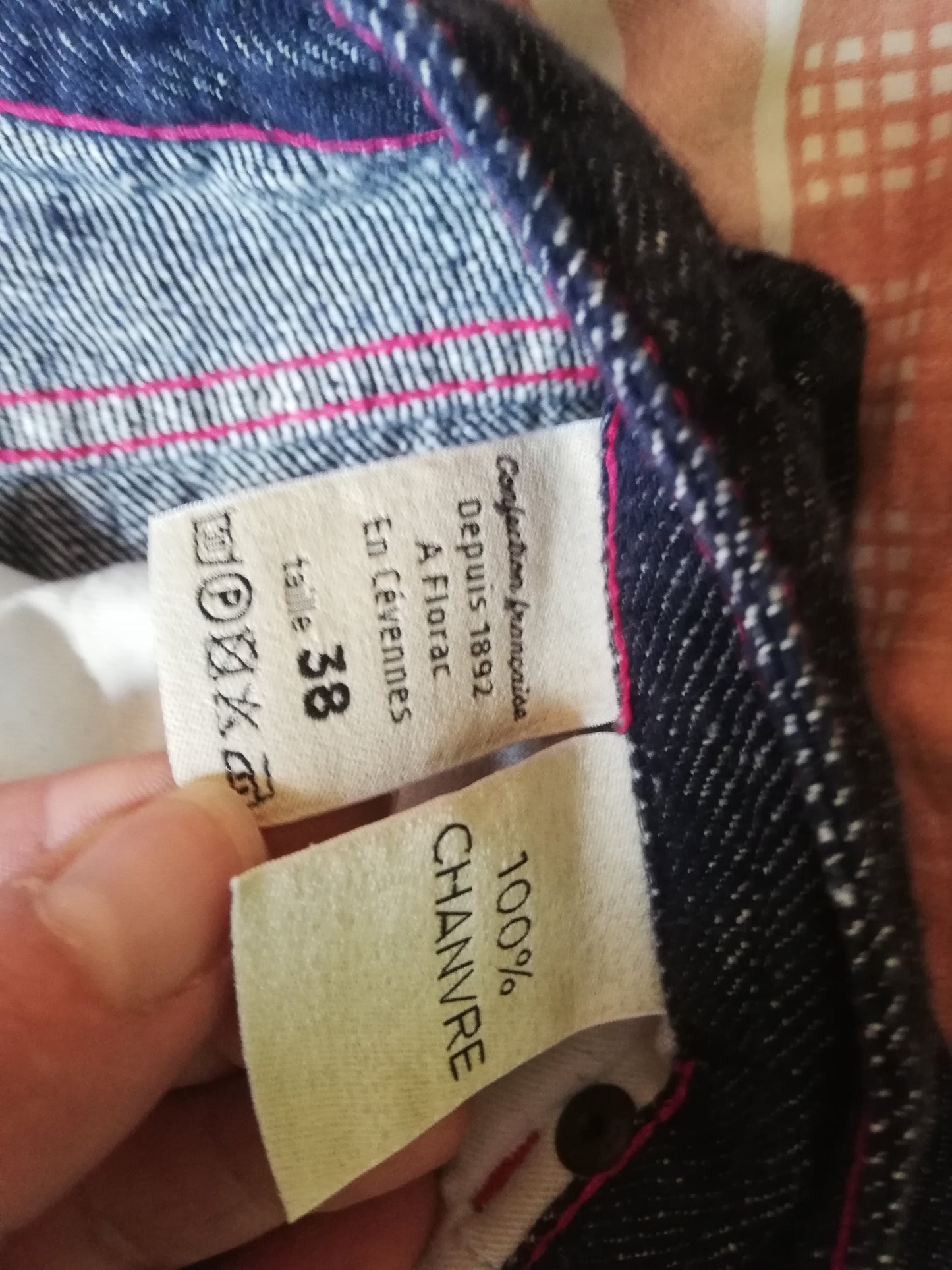 Jean mom taille haute Chanvre - Marthe