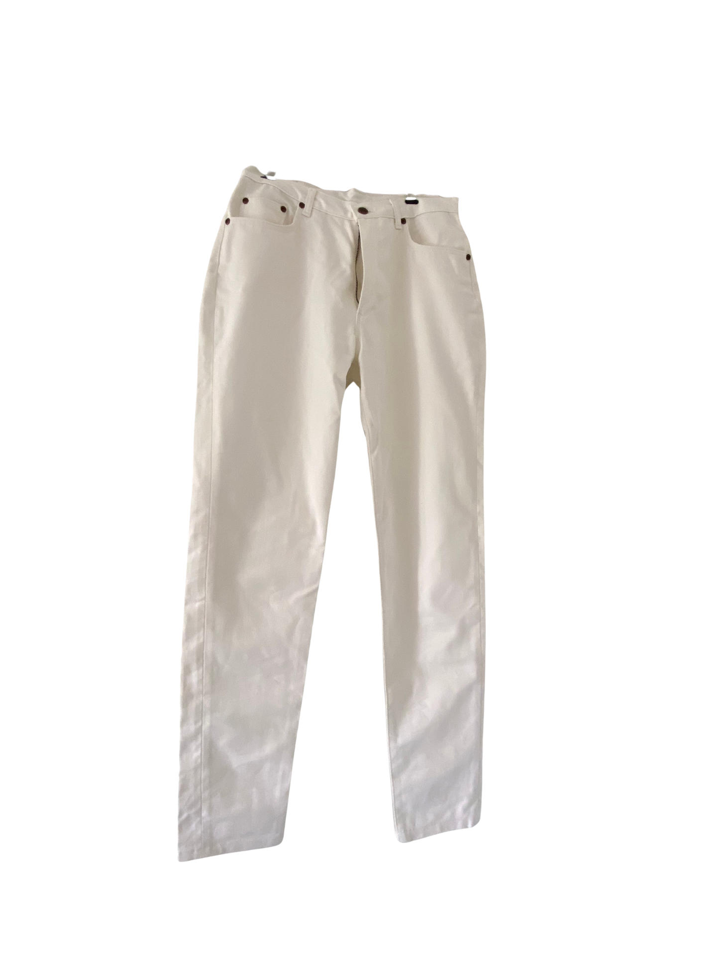 Jean mom taille haute blanc - Marthe