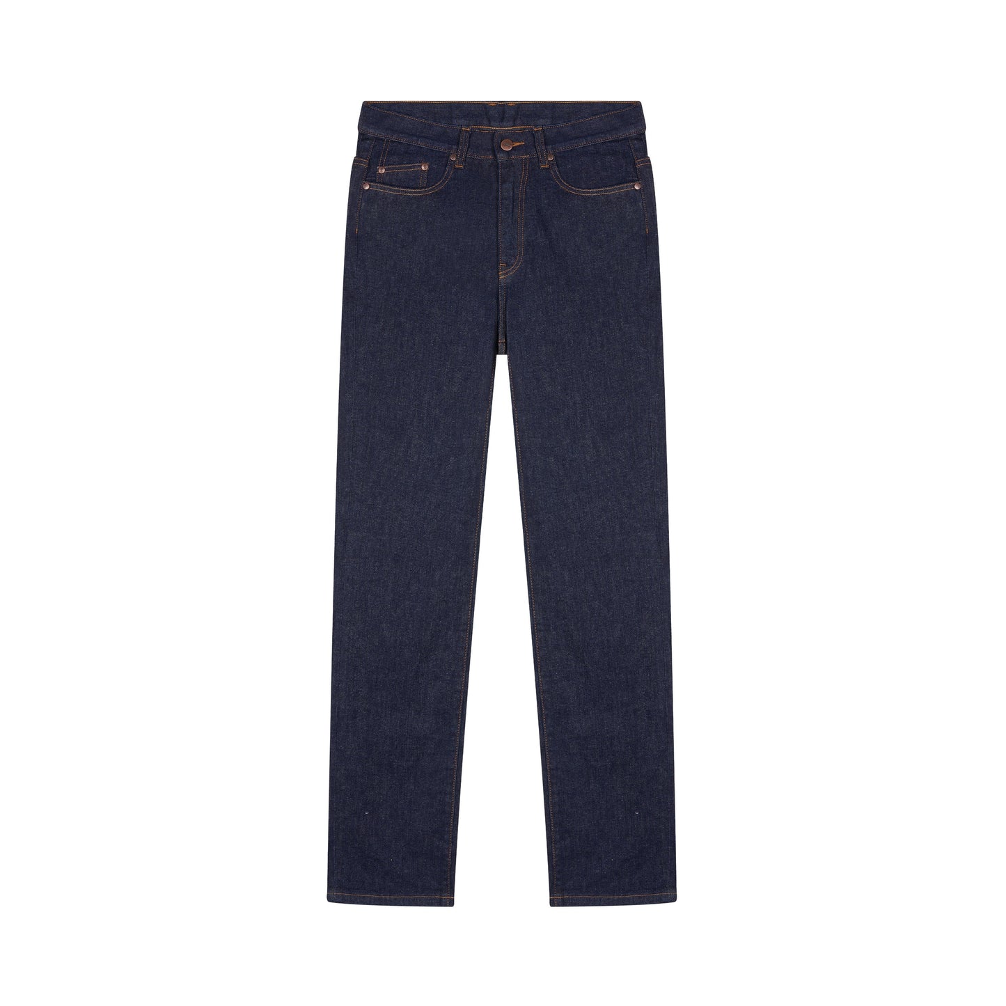 Jean droit taille haute Flex brut - Célestin