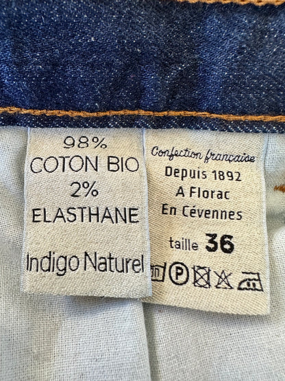Jean slim taille haute Coton Bio - Marianne