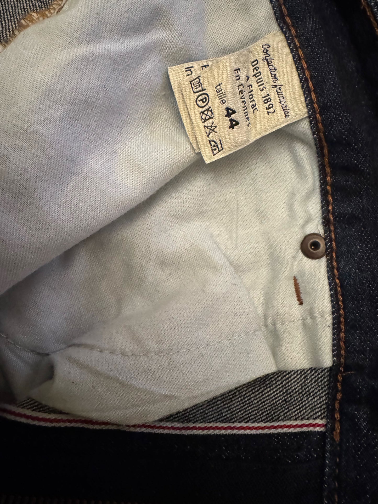 Jean slim Brut Selvedge - Augustin