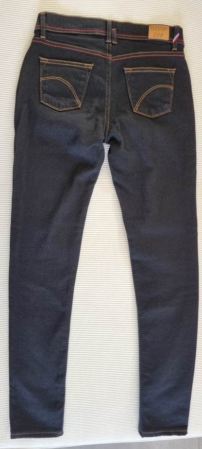 Jean slim taille standard Noir - Mathilde