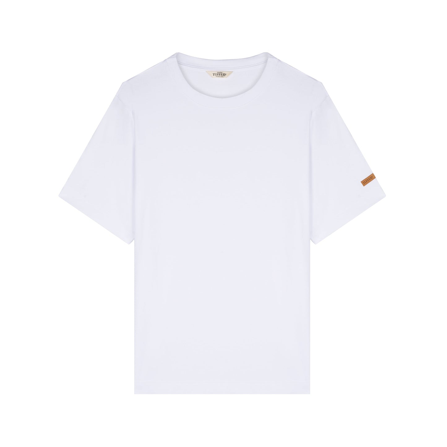 T-shirt homme 100% coton bio blanc