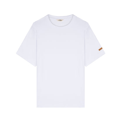 T-shirt homme 100% coton bio blanc
