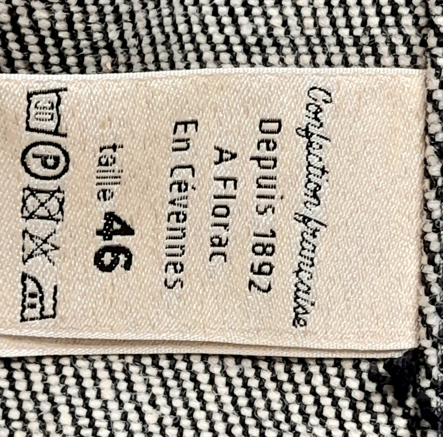 Veste en jean Laine Française - Méjean