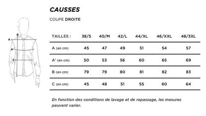 Chemise en jean clair - Causses