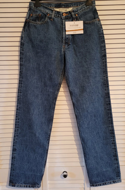Jean droit taille haute stonewashed - Apolline