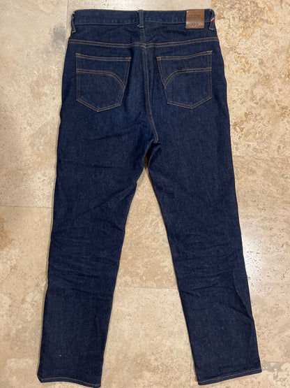 Jean droit taille haute Flex brut - Célestin