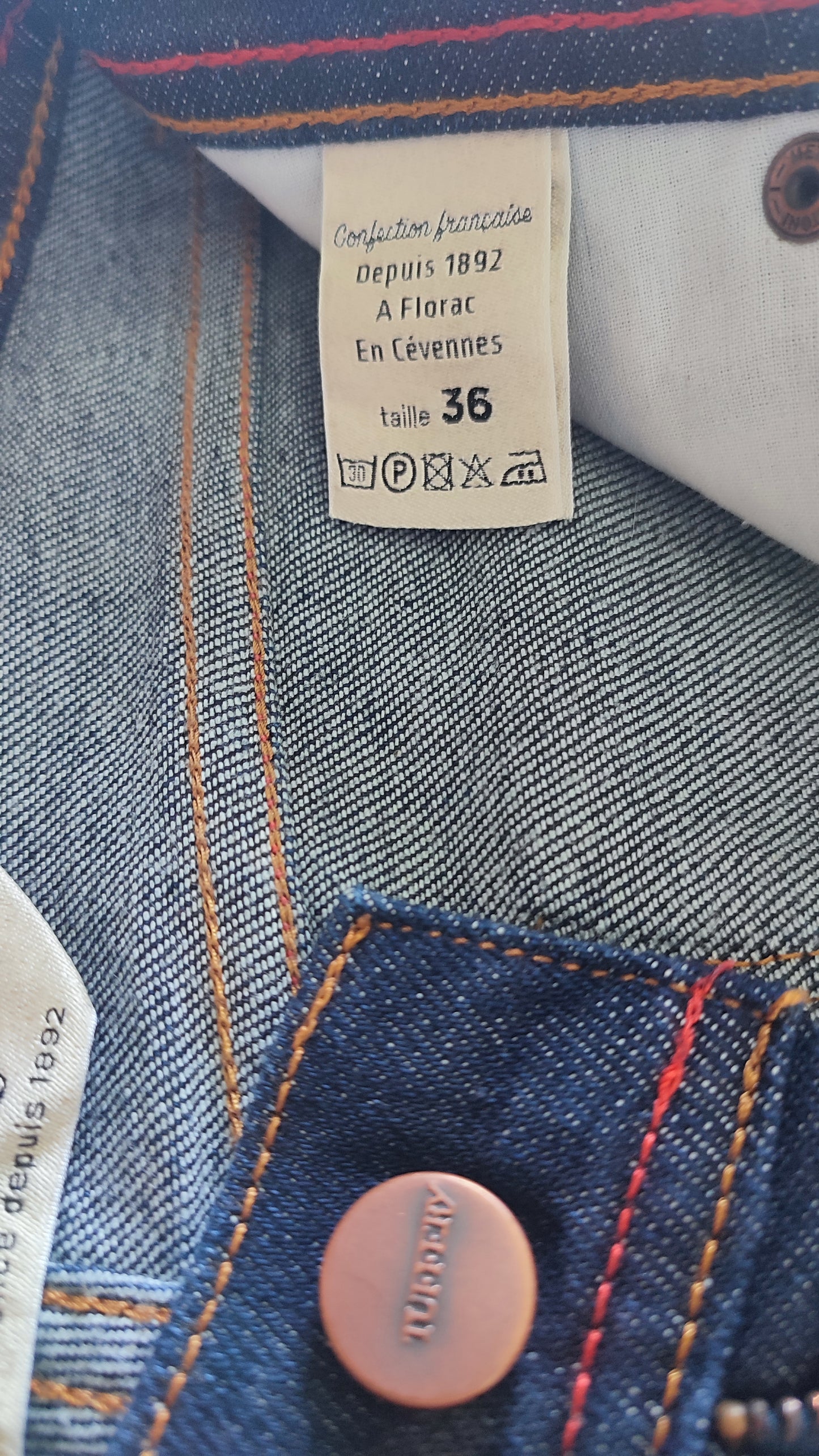 Jean slim taille standard Brut - Mathilde