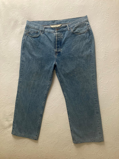 Jean droit taille haute clair - Célestin