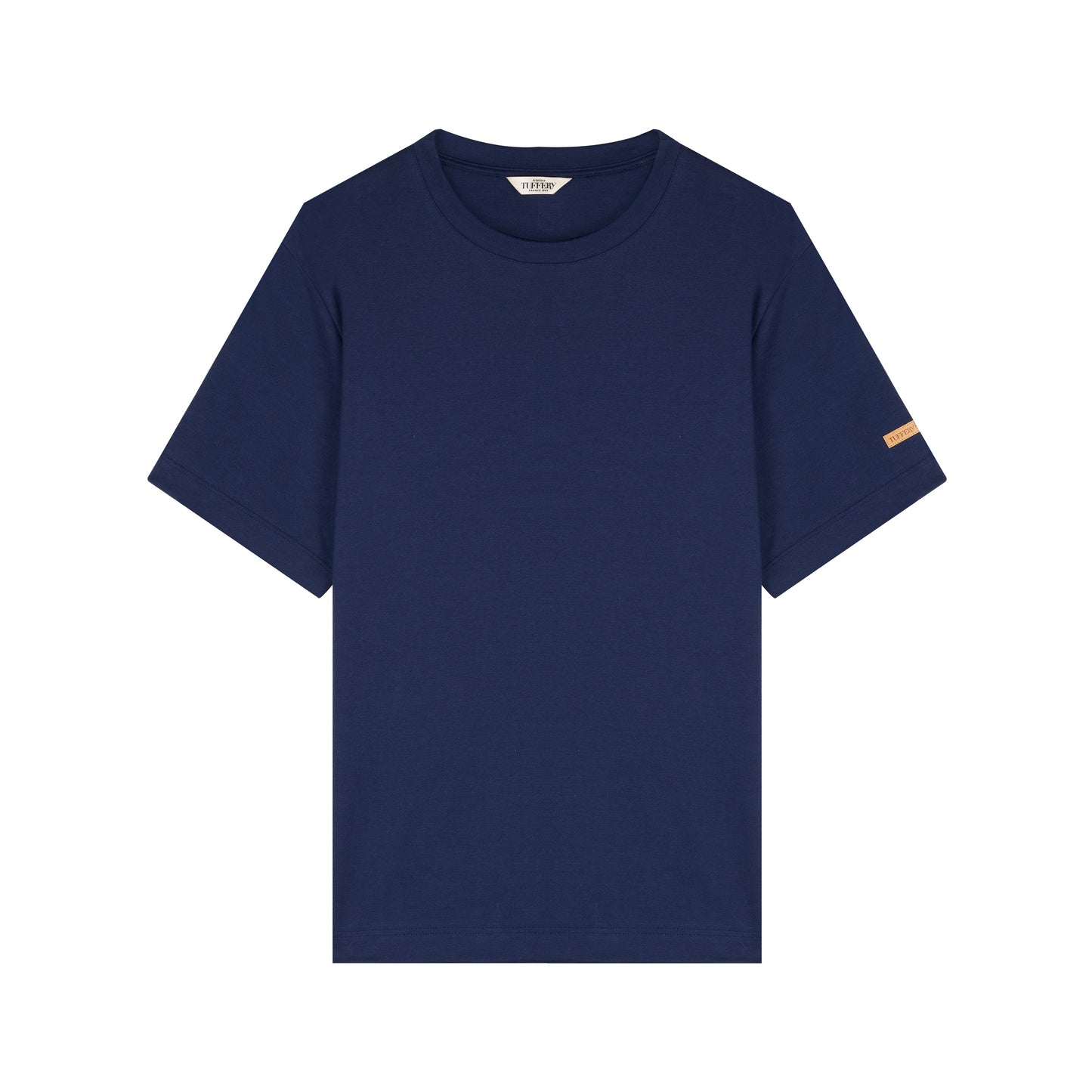T-shirt homme 100% coton bio bleu marine
