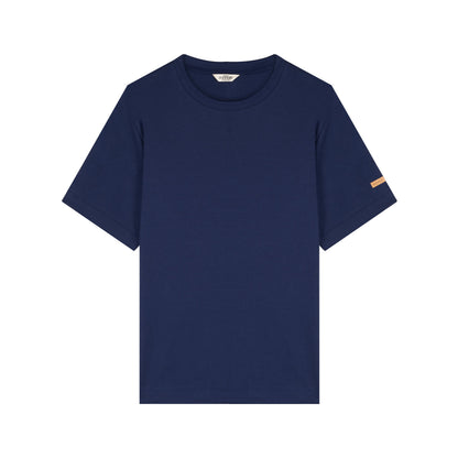 T-shirt homme 100% coton bio bleu marine