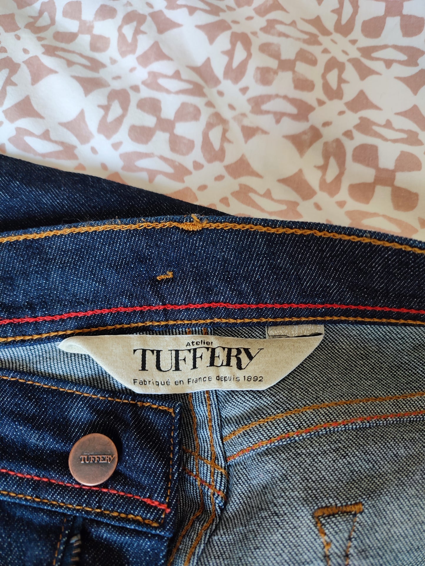 Jean femme slim taille standard Brut - MATHILDE