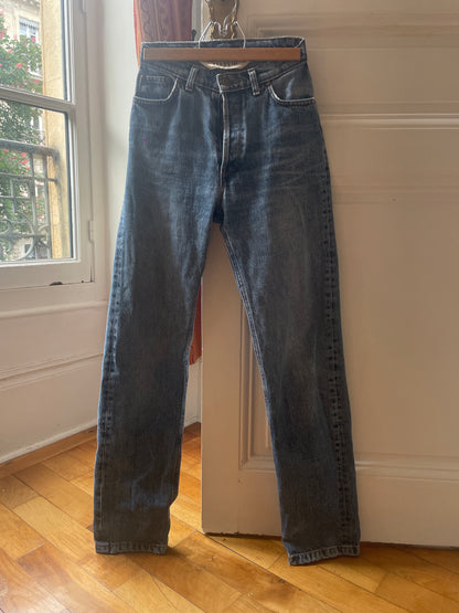 Jean droit taille haute clair – Apolline