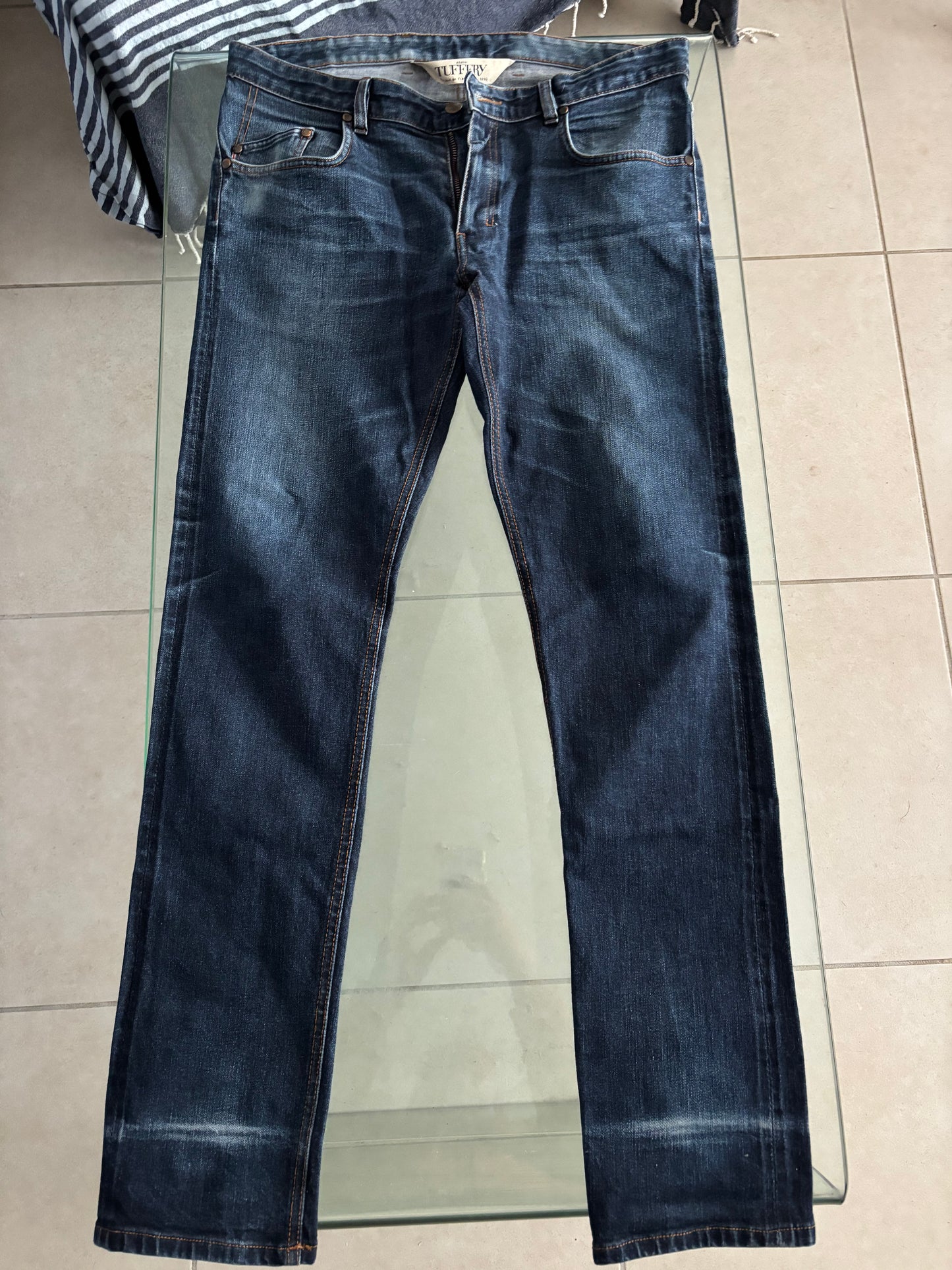 Jean droit ajusté Brut Selvedge - Alphonse