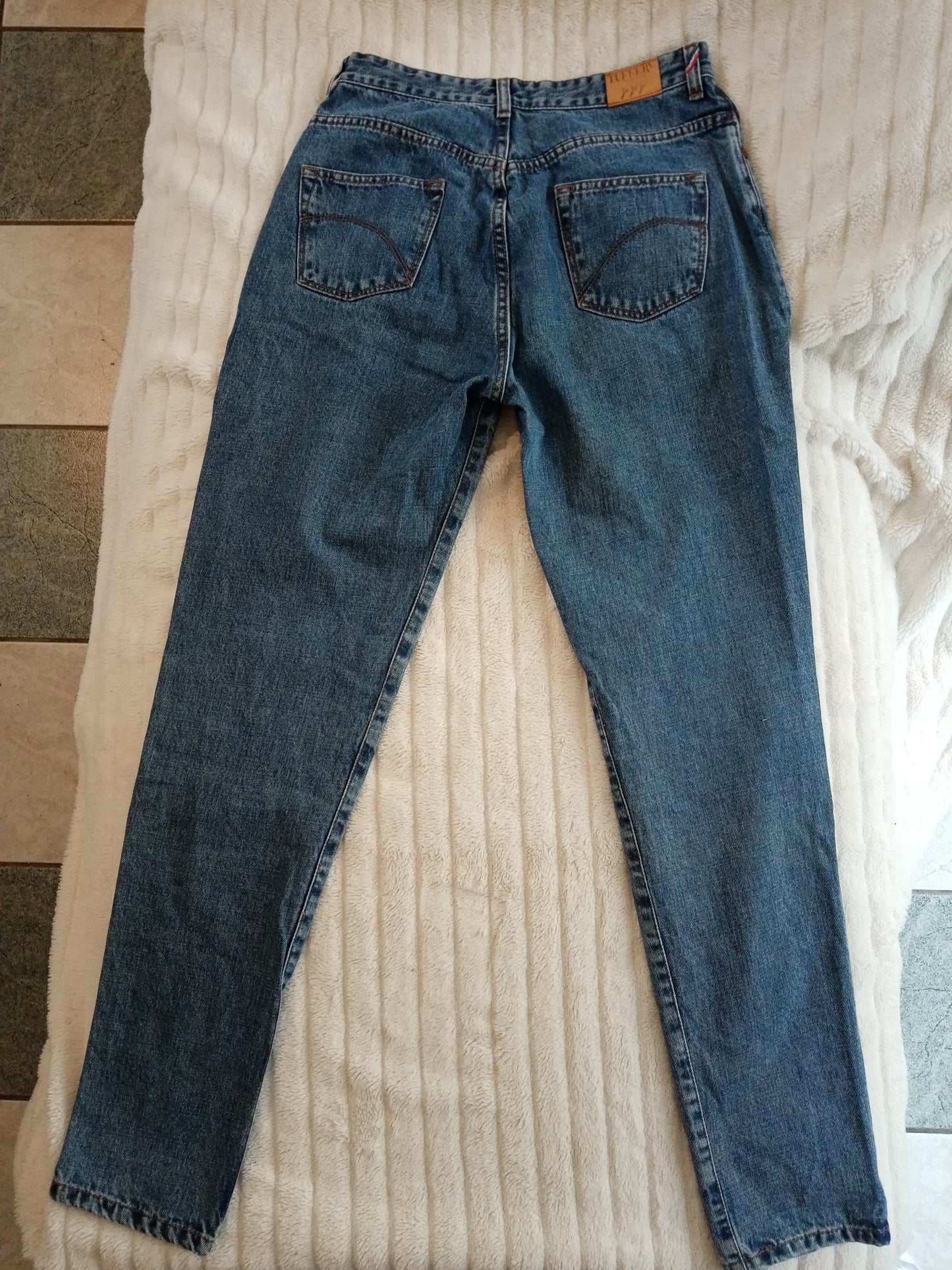 Jean mom taille haute Clair - Marthe