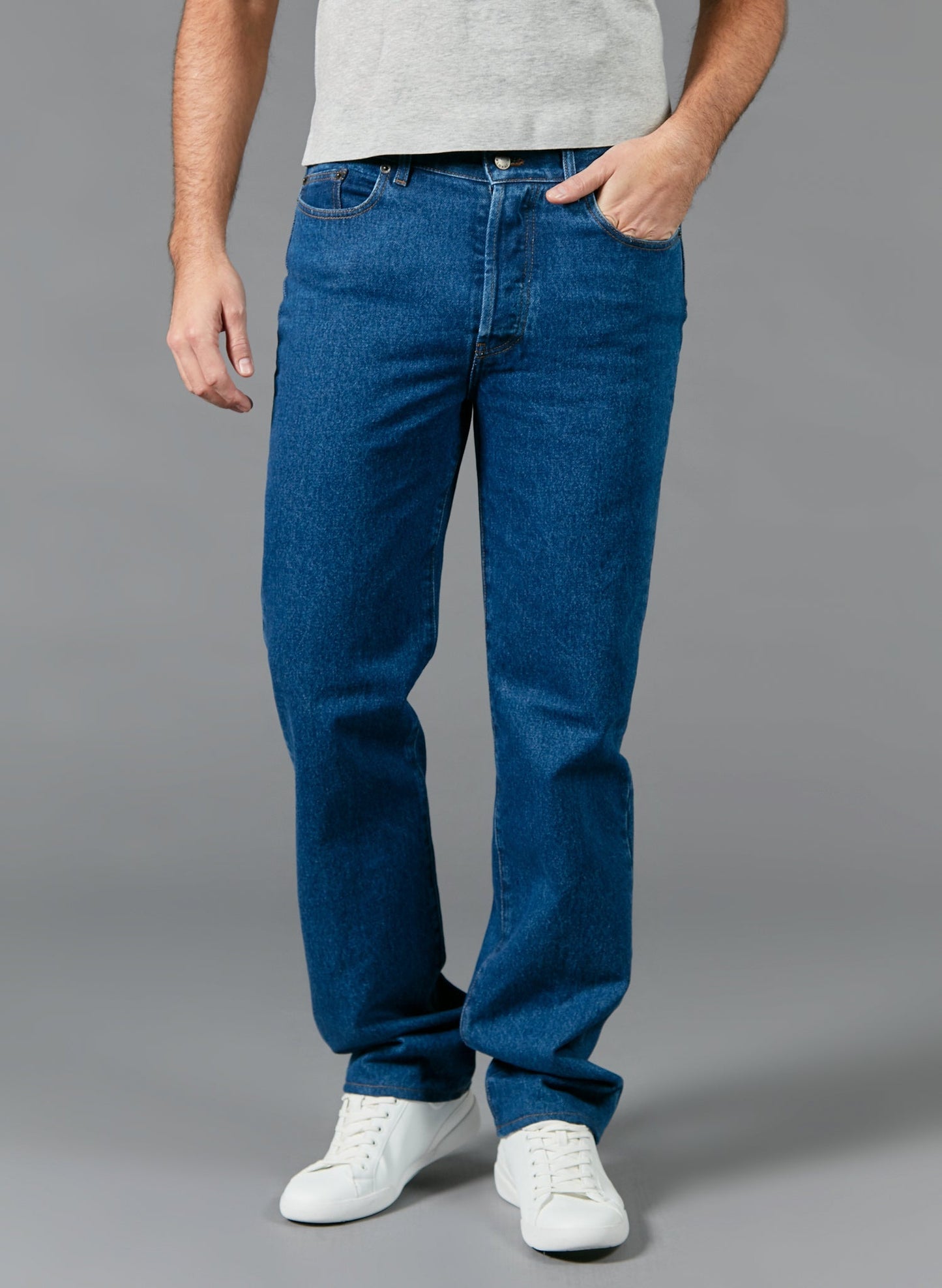 Jean droit Stonewashed - Célestin