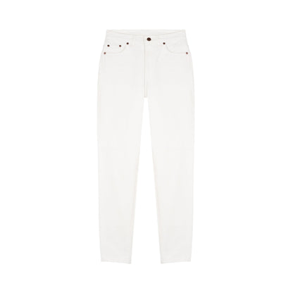 Jean mom taille haute blanc - Marthe