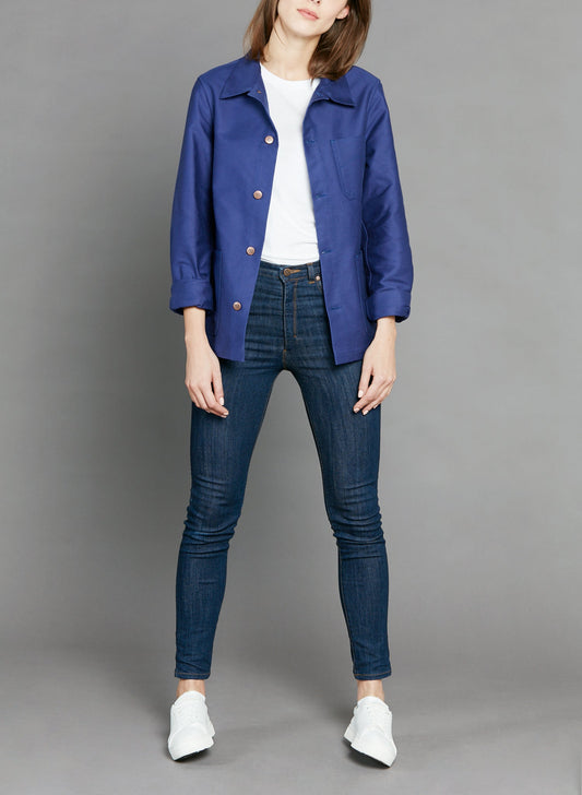 Veste en jean courte Moleskine - Méjean
