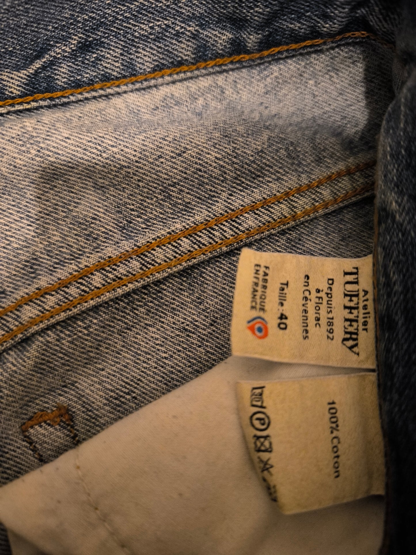 Jean droit taille haute clair - Célestin