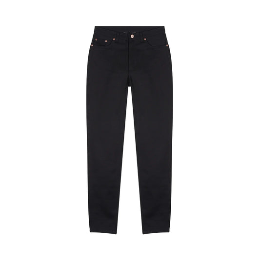 Jean Mom Taille Haute Noir - Marthe