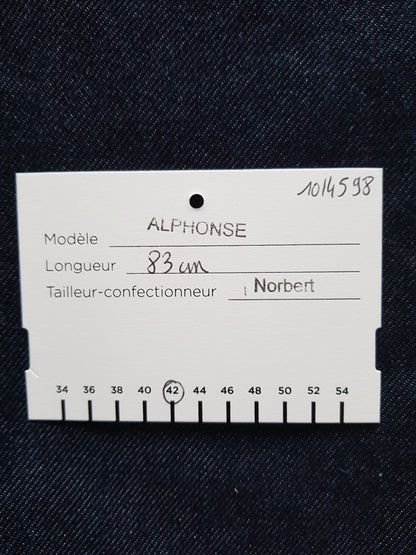 Jean droit ajusté Brut - Alphonse