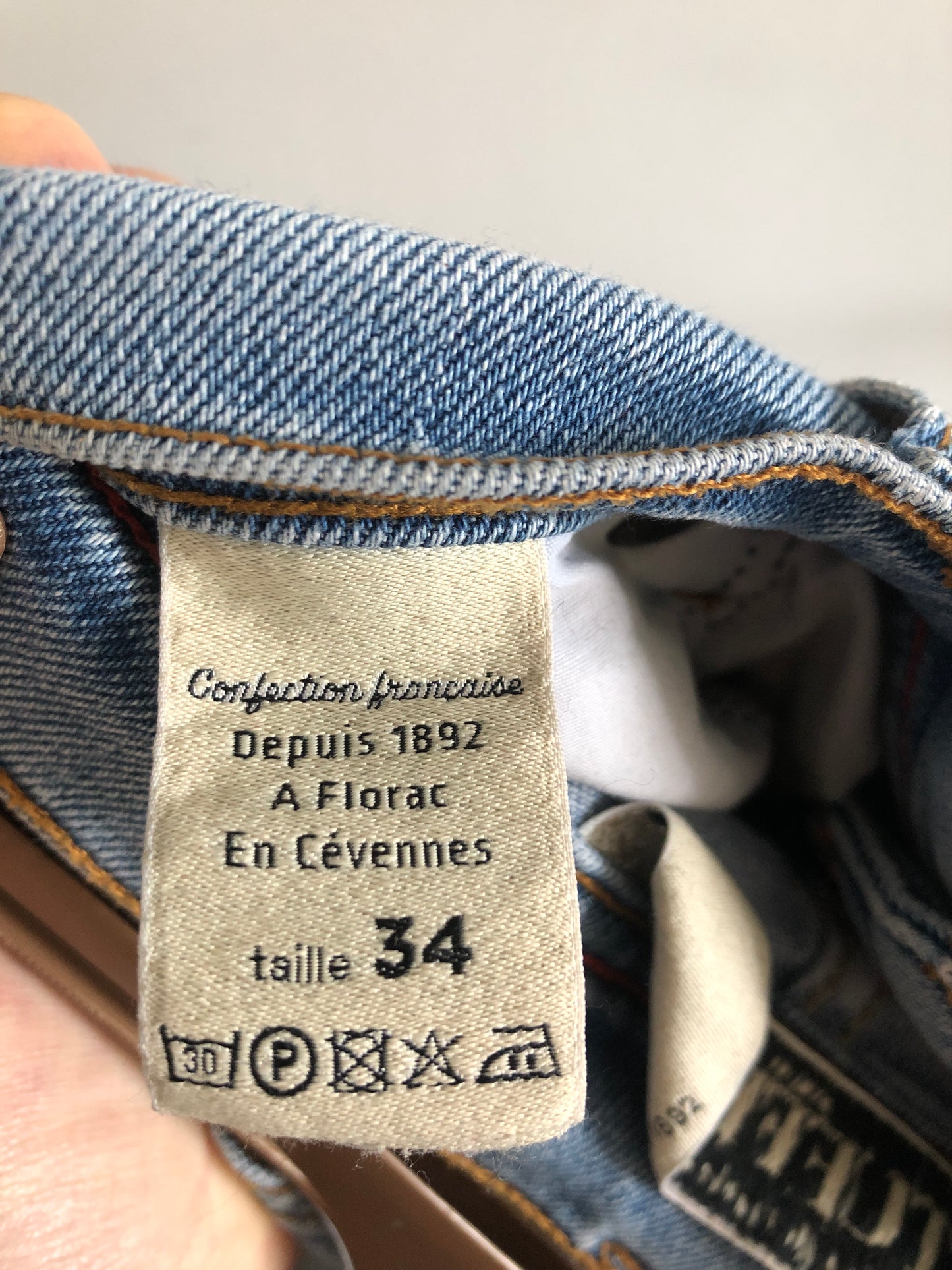 Jean slim taille standard Clair - Mathilde