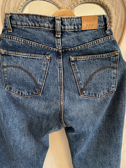Jean droit taille haute stonewashed - Apolline