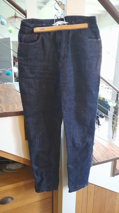 Jean mom taille haute Chanvre - Marthe