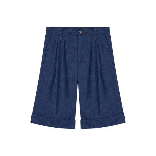 Short unisexe en jean Lin Français - Antoni
