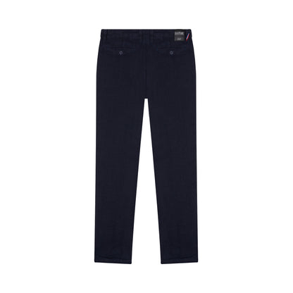 Chino droit ajusté en jean 100% lin français - Ernest