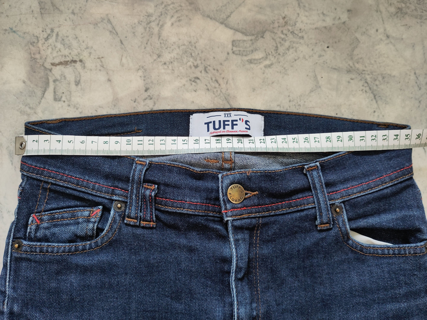 Jean slim taille standard Brut - Mathilde