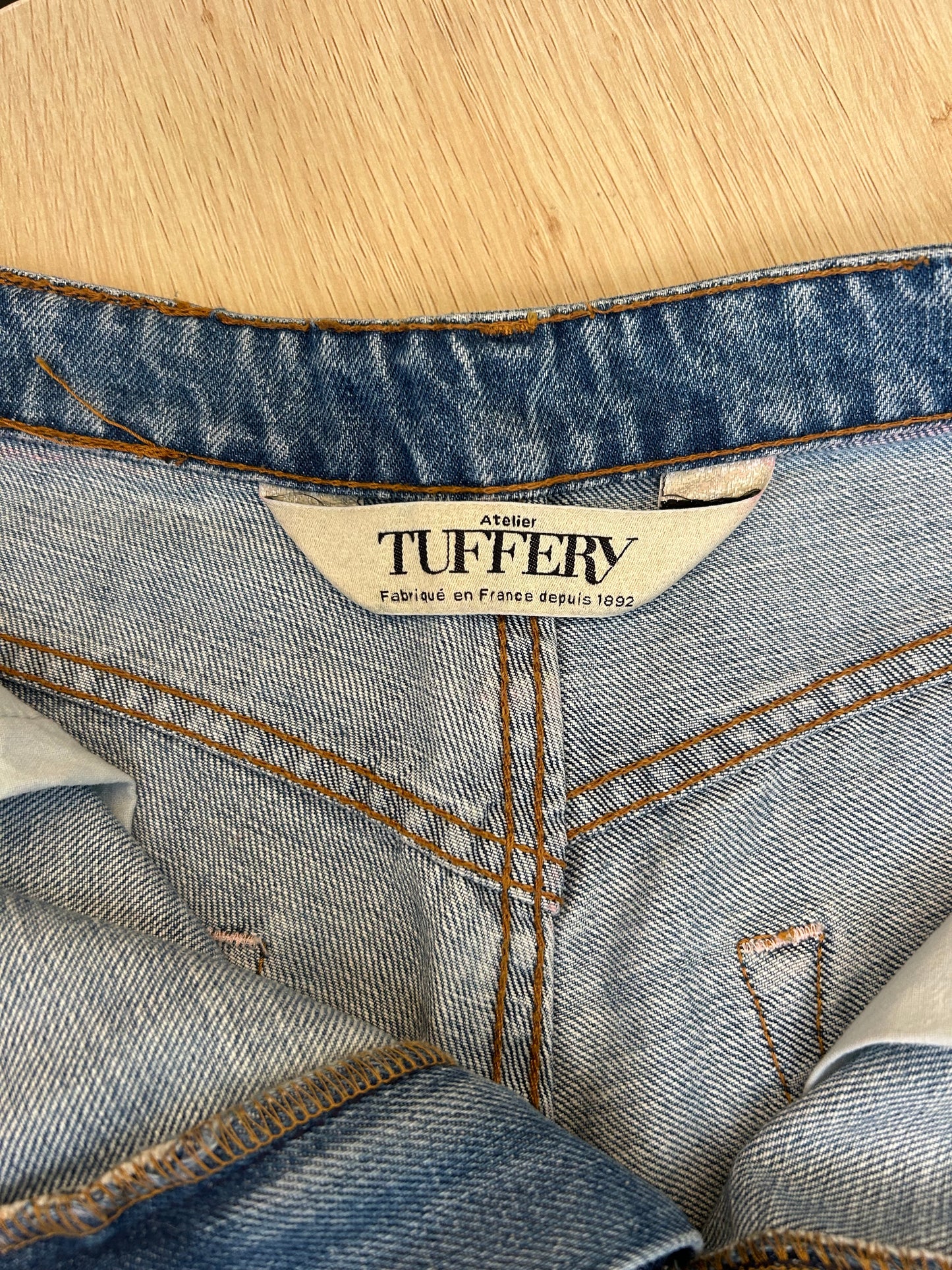 Short en jean taille haute - Aimé