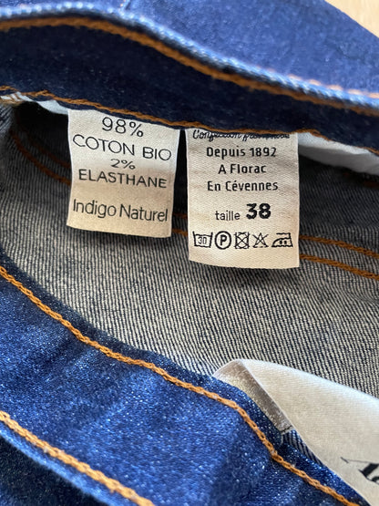 Jean slim taille haute Coton Bio - Marianne