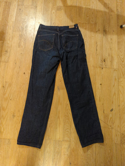 Jean femme droit taille haute Brut - Apolline