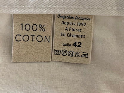 Jean mom taille haute blanc - Marthe