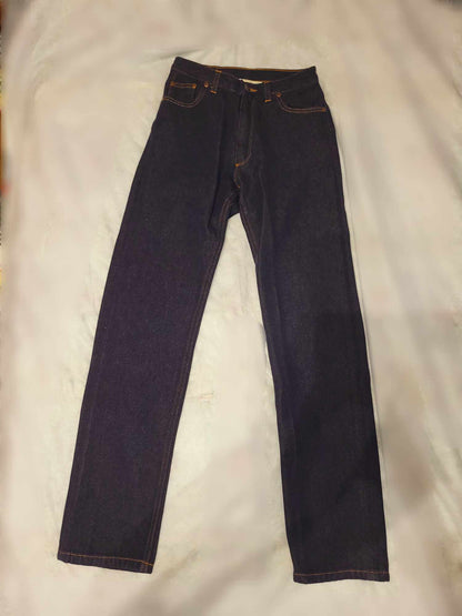 Jean droit taille haute laine – SAINT JAMES x Atelier TUFFERY – Apolline