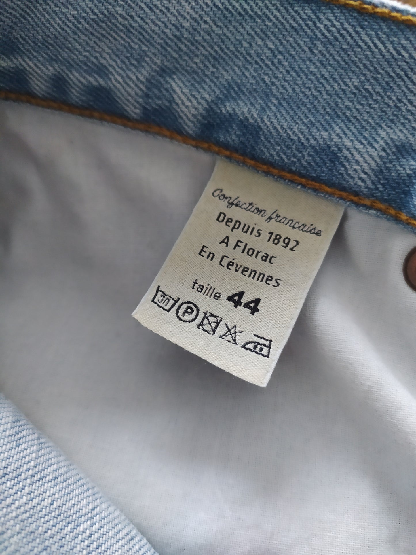 Jean mom taille haute Clair - Marthe