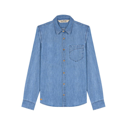 Chemise homme droite clair - Aubrac
