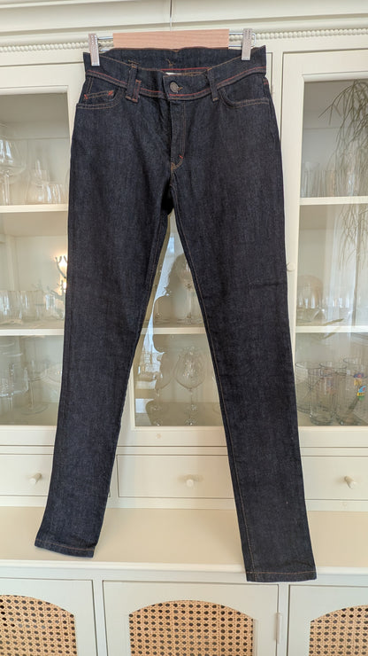 Jean slim taille standard Noir - Mathilde