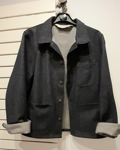 Veste en jean Laine Française - Méjean
