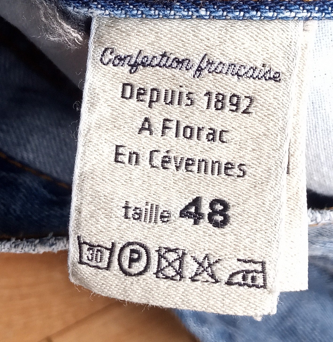 Jean mom taille haute Clair - Marthe